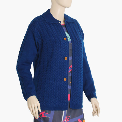 Women's Sweater - Navy Blue, Women Sweaters, Chase Value, Chase Value