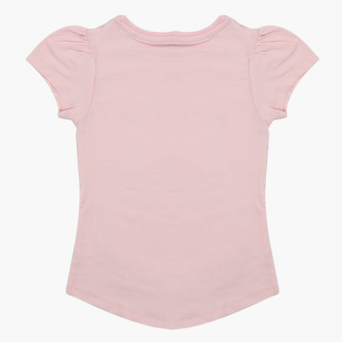 Eminent Girls Half Sleeves T-Shirt - Pink, Girls T-Shirts, Eminent, Chase Value