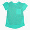 Eminent Girls Half Sleeves T-Shirt - Sea Green, Girls T-Shirts, Eminent, Chase Value