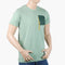 Eminent Men's Half Sleeves T-Shirt - Green, Men's T-Shirts & Polos, Eminent, Chase Value