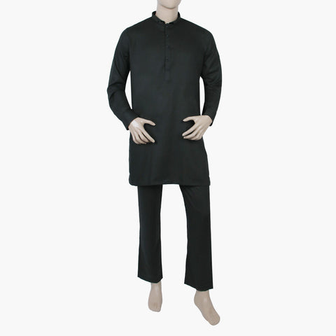 Eminent Men's Trim Fit Kurta Pajama - Olive, Men's Shalwar Kameez, Eminent, Chase Value