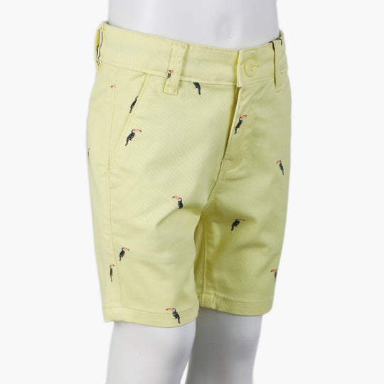 Boys Eminent Toucan Shorts - Yellow, Boys Shorts, Eminent, Chase Value