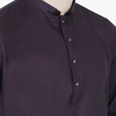 Eminent Men's Trim Fit Kurta Pajama - Deep Maroon, Men's Shalwar Kameez, Eminent, Chase Value