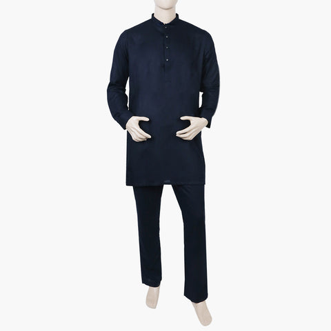 Eminent Men's Trim Fit Kurta Pajama - Navy Blue, Men's Shalwar Kameez, Eminent, Chase Value