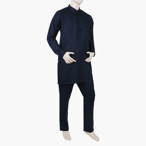 Eminent Men's Trim Fit Kurta Pajama - Navy Blue, Men's Shalwar Kameez, Eminent, Chase Value