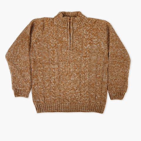 Eminent Boys Mock Neck Sweater - Oatmeal, Boys Sweaters, Eminent, Chase Value