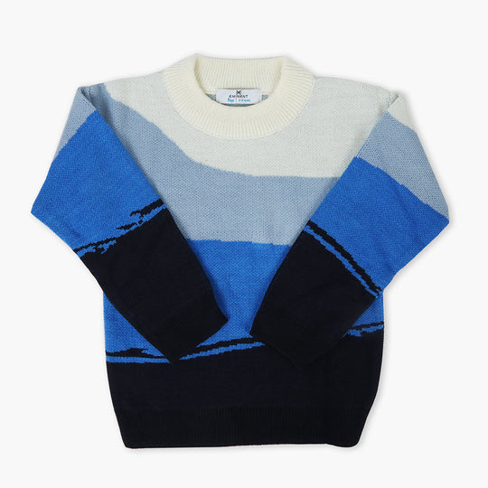 Eminent Boys Crew Neck Sweater - Blue, Boys Sweaters, Eminent, Chase Value