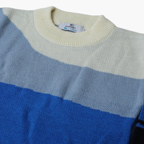Eminent Boys Crew Neck Sweater - Blue, Boys Sweaters, Eminent, Chase Value