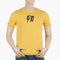 Eminent Men's Round Neck Half Sleeves Printed T-Shirt - Yellow, Men's T-Shirts & Polos, Eminent, Chase Value