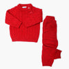 Newborn Boys Sweater Suit - Maroon, Newborn Boys Winterwear, Chase Value, Chase Value