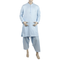 Eminent Men's Stitched Shalwar Suit - Light Blue