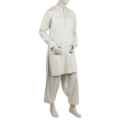 Eminent Men's Stitched Shalwar Suit - Fawn, Men's Shalwar Kameez, Eminent, Chase Value