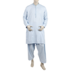 Eminent Men's Kurta Embroidered Shalwar Suit - Sky