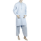 Eminent Men's Kurta Embroidered Shalwar Suit - Sky