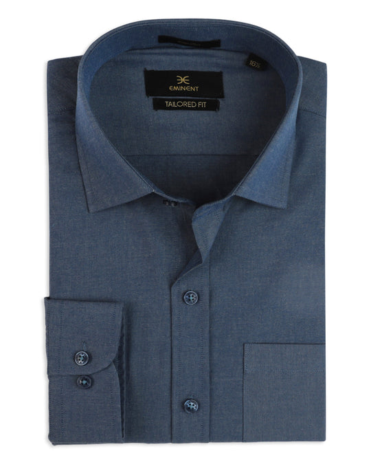 Eminent Men's Formal Plain Shirt