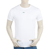 Eminent Men's Round Neck Half Sleeves Printed T-Shirt - White