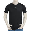 Eminent Men's Round Neck Half Sleeves Printed T-Shirt - Black