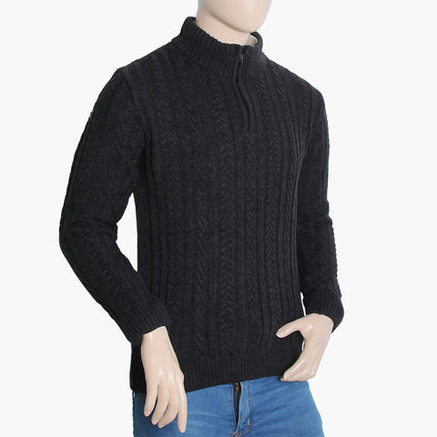 Men's Sweater - Charcoal, Men's Sweater & Sweat Shirts, Chase Value, Chase Value