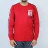 Eminent Men's Full Sleeves T-Shirt - Red