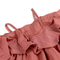 Eminent Girls Woven Frock - Rust