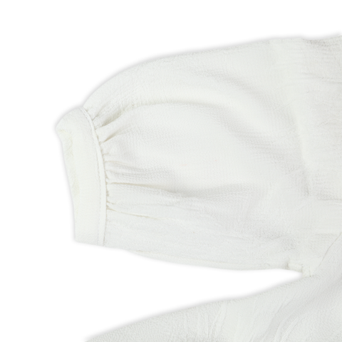 Eminent Girls Woven Top - White
