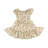 Eminent Girls Woven Frock - Fawn