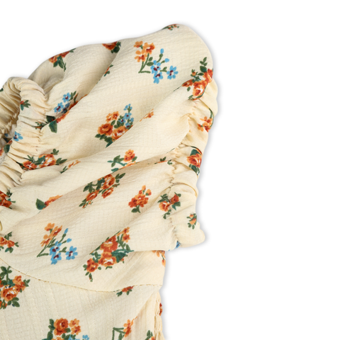 Eminent Girls Woven Frock - Fawn