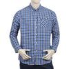 Eminent Men's Casual Check Shirt - Blue