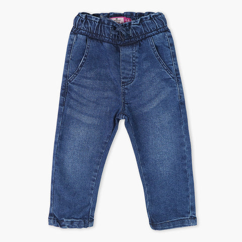 Eminent Girls Denim Trouser - Dark Blue, Girls Shorts Skirts, Eminent, Chase Value