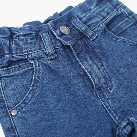 Eminent Girls Tapered Denim Pant - Mid Blue, Girls Pants & Capri, Eminent, Chase Value