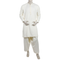 Eminent Men's Kurta Embroidered Shalwar Suit - Cream