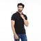 Eminent Men's  Half Sleeves Polo T-Shirt - Black