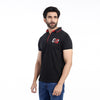 Eminent Men'sHalf Sleeves Polo T-Shirt - Black