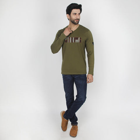Eminent Men's Round Neck Full Sleeves T-Shirt - Beach, Men's T-Shirts & Polos, Eminent, Chase Value