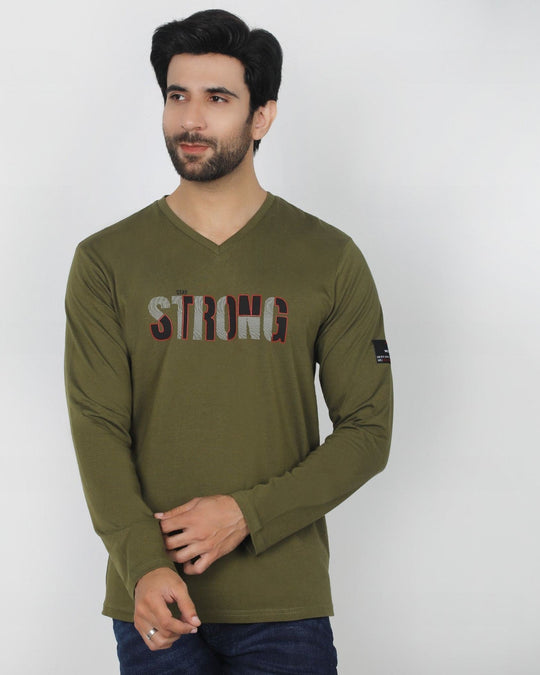 Eminent Men's Round Neck Full Sleeves T-Shirt - Beach, Men's T-Shirts & Polos, Eminent, Chase Value