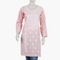 Women's Embroidered Stitched Kurti - Peach, Women Ready Kurtis, Eminent, Chase Value