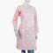Women's Embroidered Stitched Kurti - Peach, Women Ready Kurtis, Eminent, Chase Value