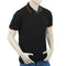 Eminent Men's Polo Half Sleeves T-Shirt - Black