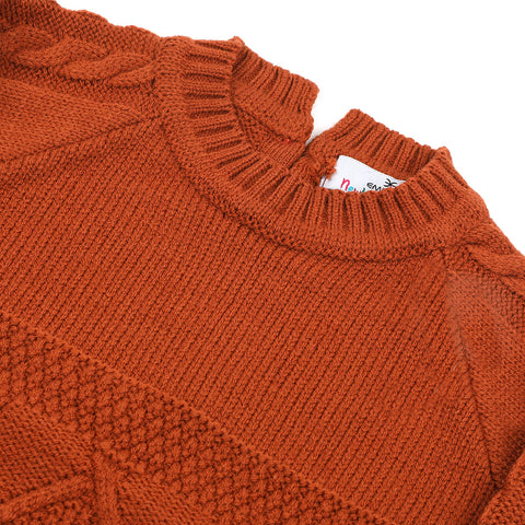 Eminent Newborn Girls Sweater - Rust, Newborn Girls Winterwear, Eminent, Chase Value