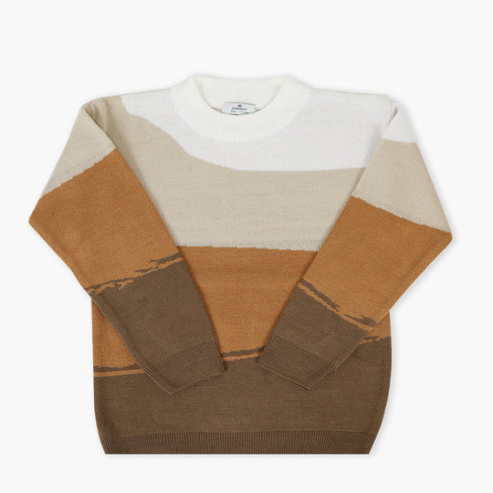 Eminent Boys Crew Neck Sweater - Coffee, Boys Sweaters, Eminent, Chase Value