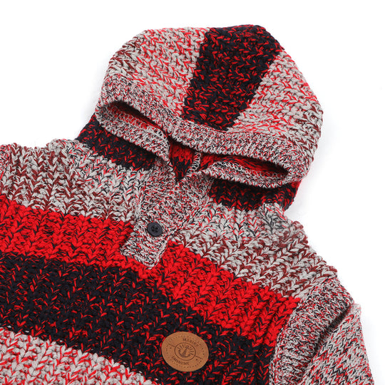 Eminent Boys Full Sleeve Sweater - Maroon & Navy Blue, Boys Sweaters, Eminent, Chase Value