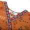 Eminent Girls Full Sleeves Shalwar Suit - Rust