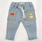 Eminent Newborn Girls Denim Pant - Ice Blue