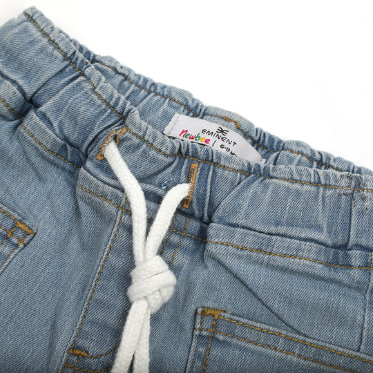 Eminent Newborn Girls Denim Pant - Ice Blue, Newborn Girls Shorts Skirts & Pants, Eminent, Chase Value