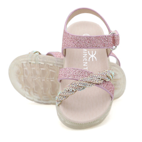 Girls Sandal - Pink, Kids, Girls Sandals, Eminent, Chase Value