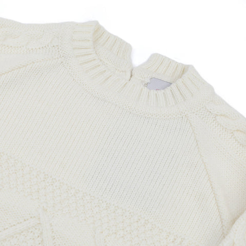 Eminent Newborn Girls Sweater - Off White