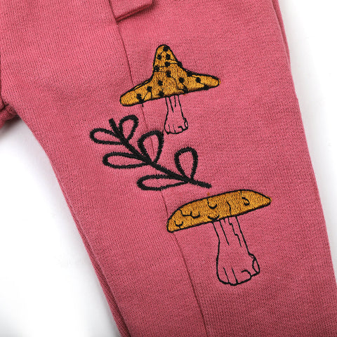 Eminent Newborn Girls Trouser - Dark Pink