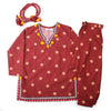 Eminent Girls Printed Suit - Maroon, Girls Shalwar Kameez, Eminent, Chase Value