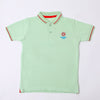 Eminent Boys Half Sleeves Polo T-Shirt - Greyish Green