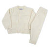 Eminent Newborn Boys Full Sleeves Sweater Suit - Off White